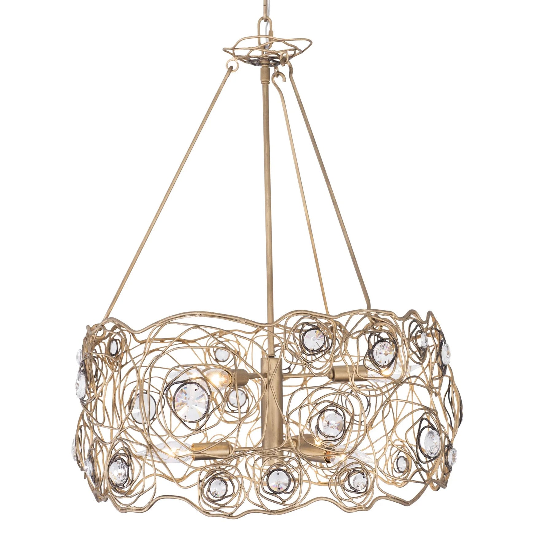 Ethereal Rose Chandelier