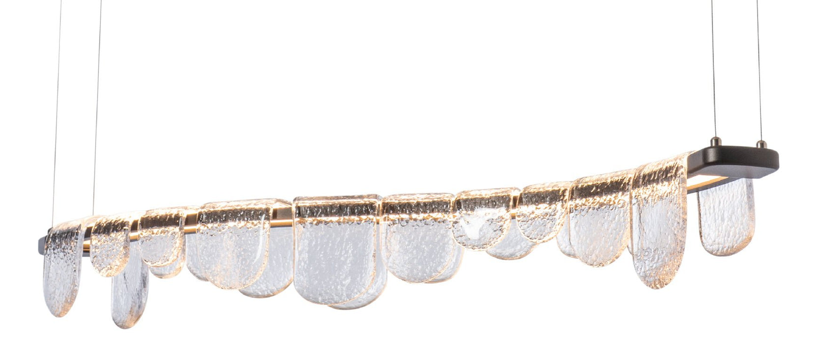Riverbed Linear Pendant by Hubbardton Forge