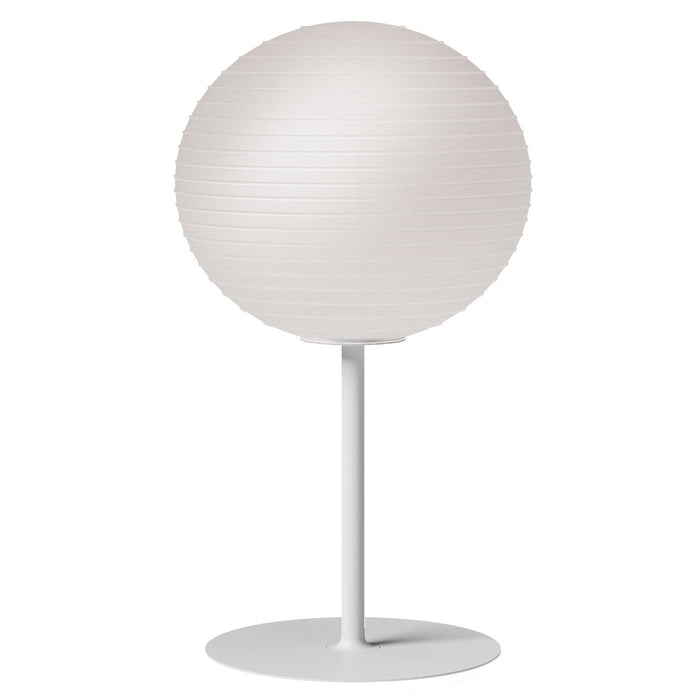 Flow Glass Stem Table Lamp by Rotaliana