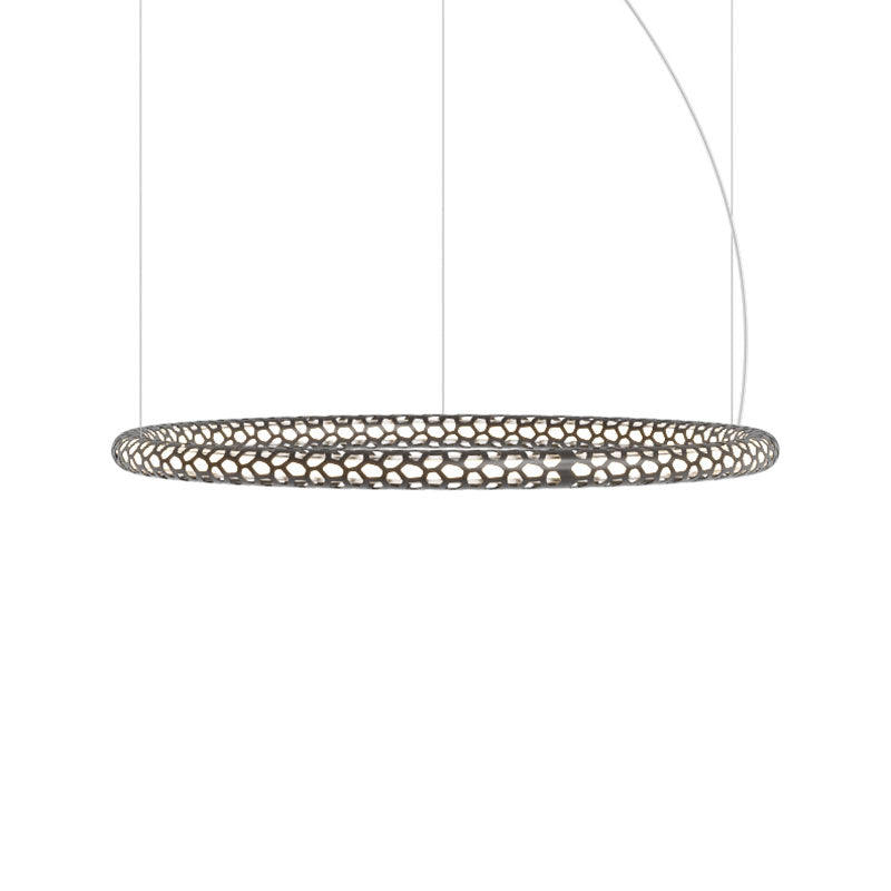 Squiggle Round Pendant