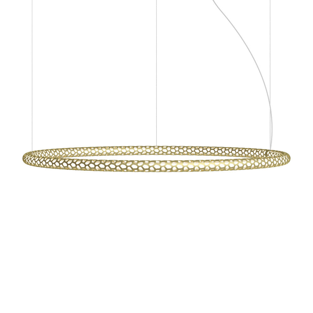 Squiggle Round Pendant