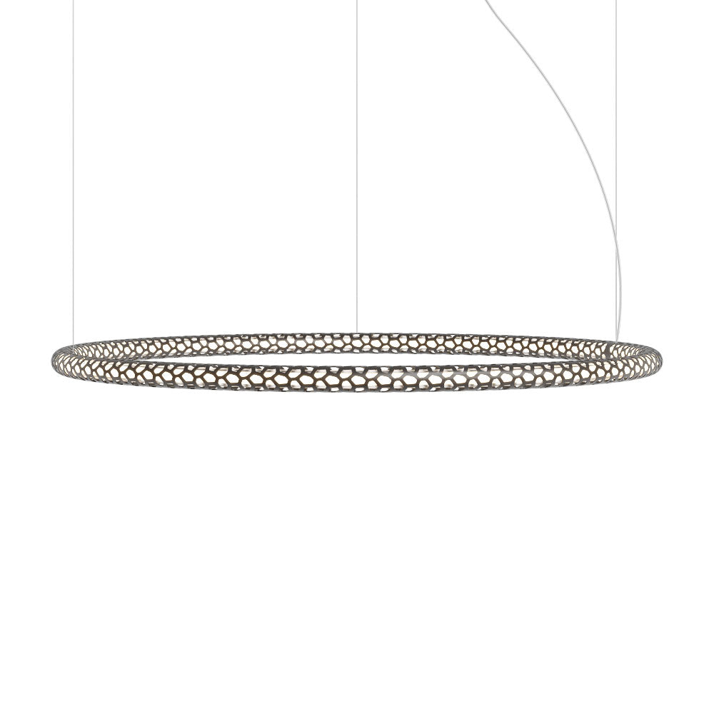 Squiggle Round Pendant