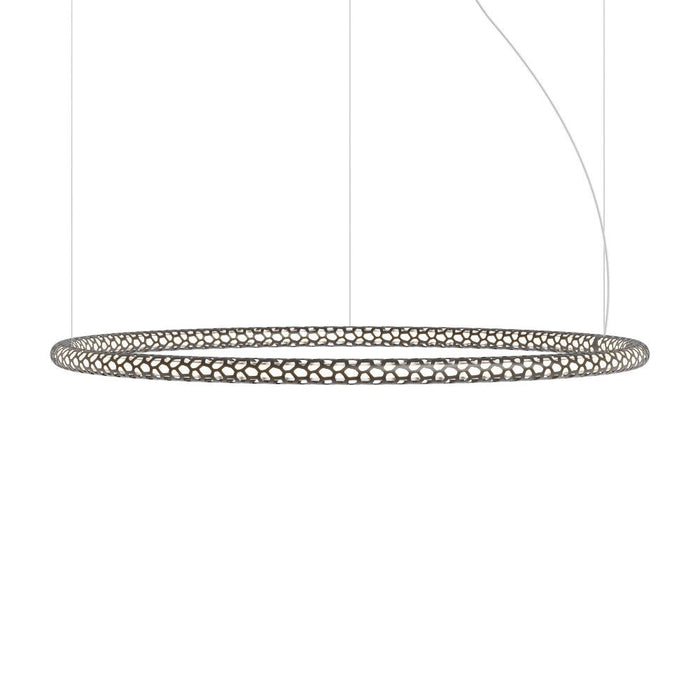 Squiggle Round Pendant by Rotaliana