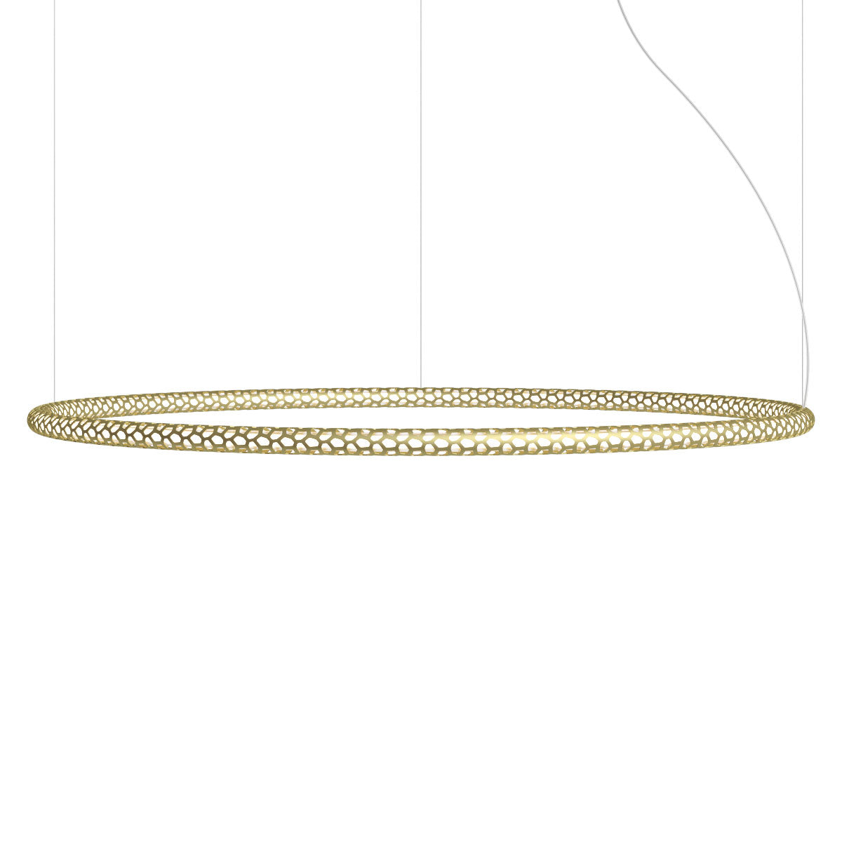 Squiggle Round Pendant