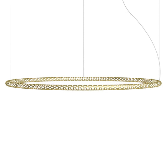 Squiggle Round Pendant