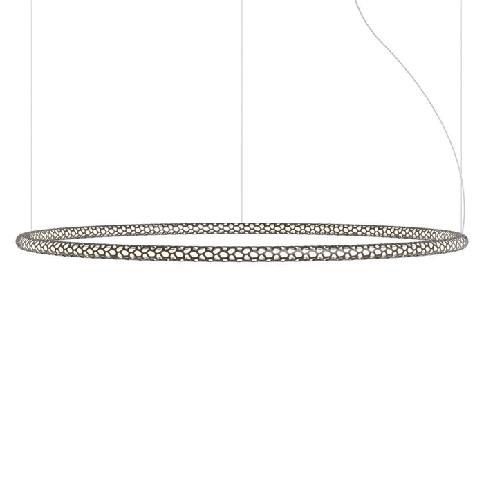 Squiggle Round Pendant by Rotaliana