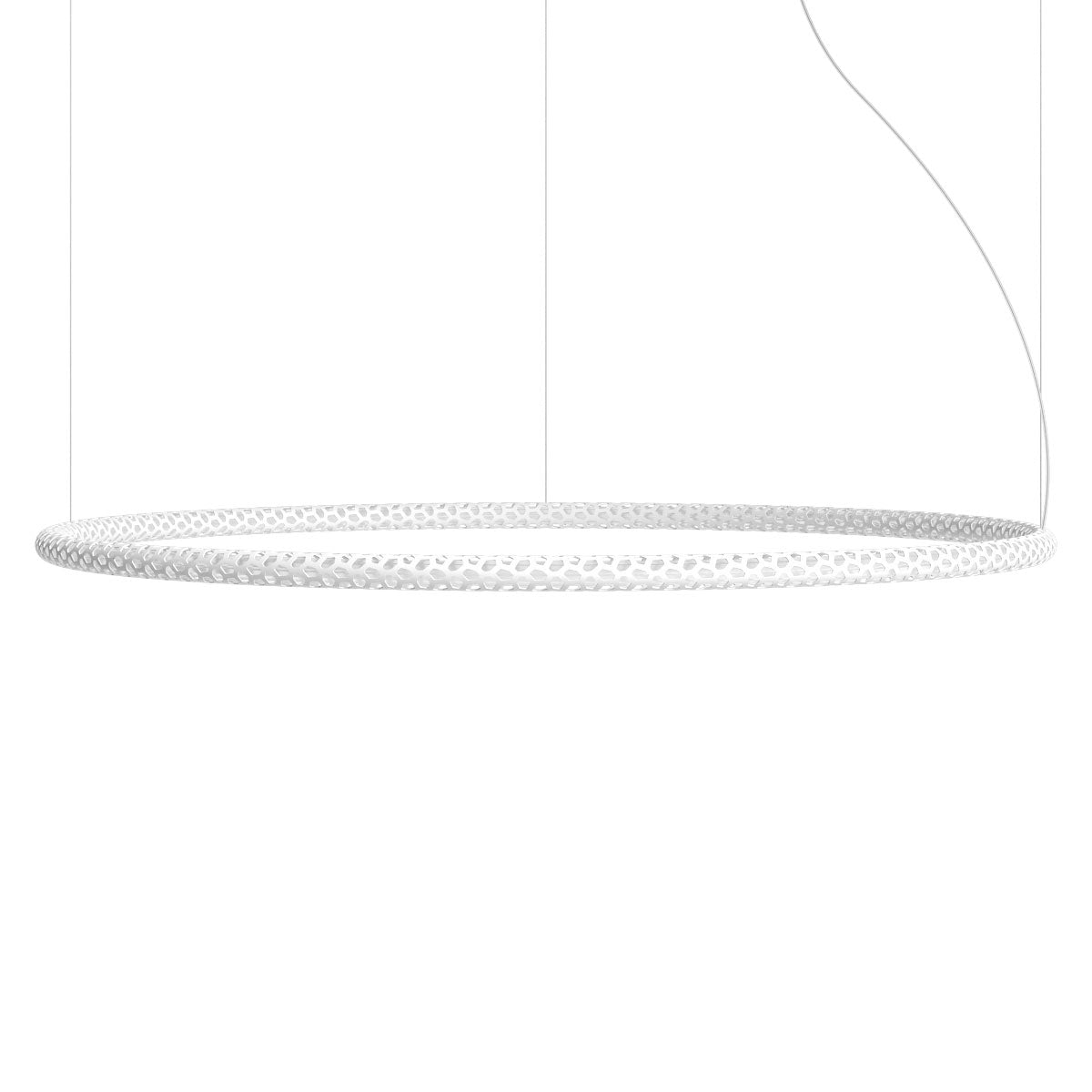 Squiggle Round Pendant