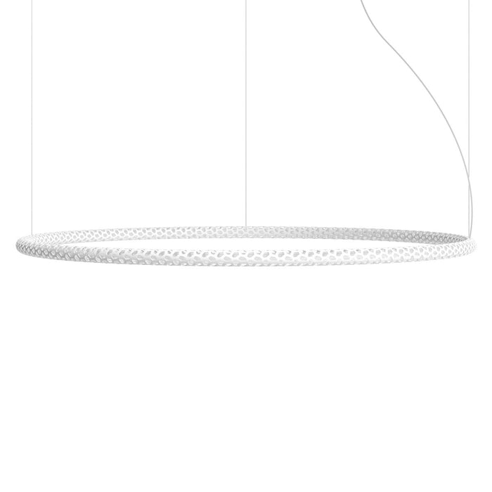 Squiggle Round Pendant by Rotaliana