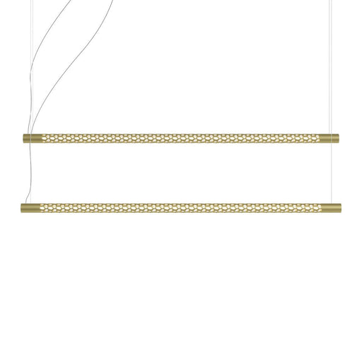 Squiggle Balance Linear Pendant by Rotaliana