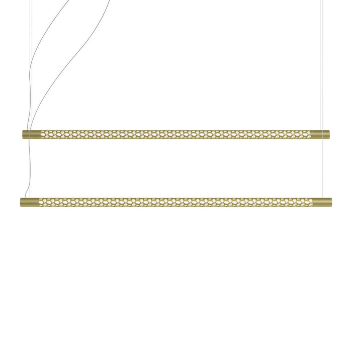 Squiggle Balance Linear Pendant by Rotaliana