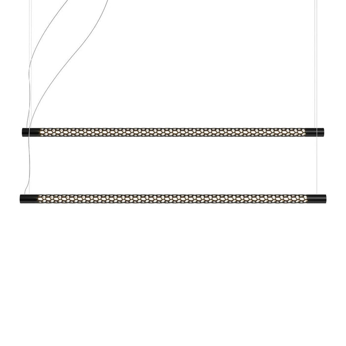 Squiggle Balance Linear Pendant by Rotaliana