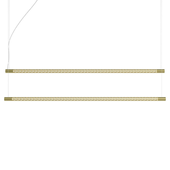 Squiggle Balance Linear Pendant by Rotaliana