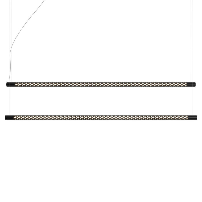 Squiggle Balance Linear Pendant by Rotaliana