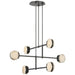 Melange Multi Disc Chandelier by Visual Comfort Signature