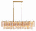 Load image into Gallery viewer, Crystorama - ADD-317-AG-AM - 14 Light Chandelier - Addis - Aged Brass
