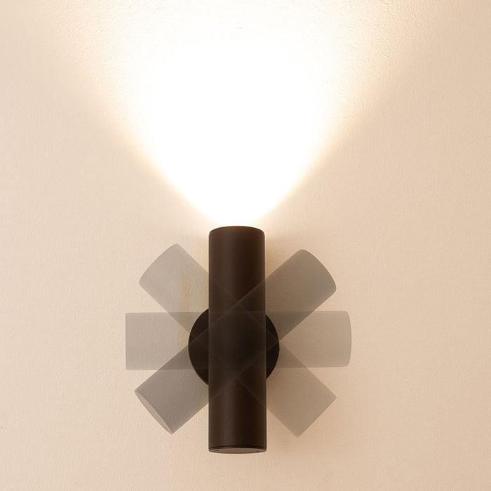 Tube Outdoor Wall Sconce