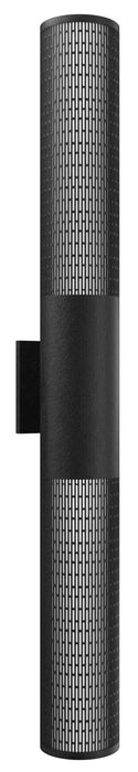 Avenue Outdoor Cylinder Etched Wall Light