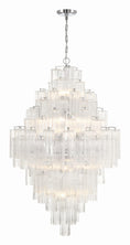 Load image into Gallery viewer, Crystorama - ADD-319-CH-CL - 20 Light Chandelier - Addis - Polished Chrome
