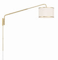 Load image into Gallery viewer, Crystorama - MAL-601-SB - One Light Task Sconce - Mallory - Soft Brass
