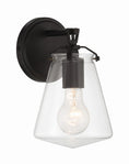 Load image into Gallery viewer, Crystorama - VSS-7001-MK - One Light Wall Sconce - Voss - Matte Black
