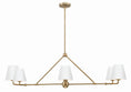 Load image into Gallery viewer, Crystorama - XAV-B9306-VG-WH - Six Light Chandelier - Xavier - Vibrant Gold / White
