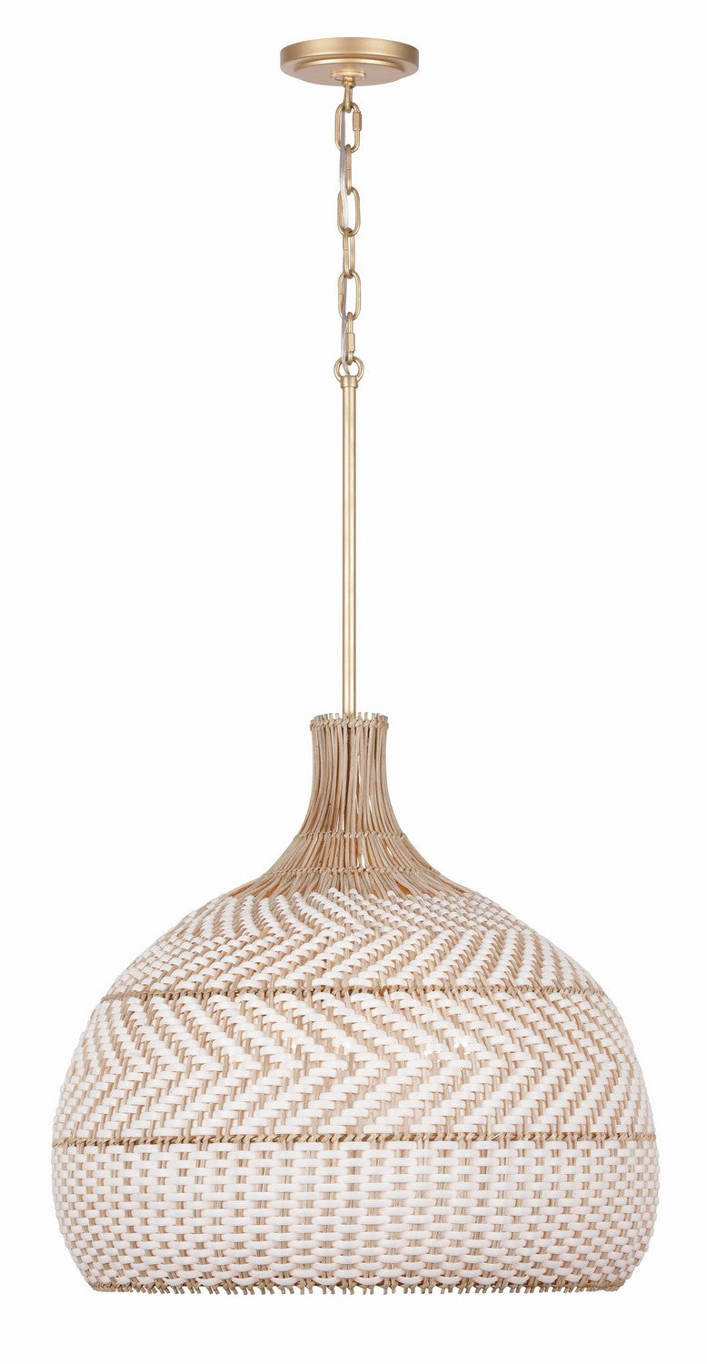 Crystorama - ZAN-9005-SG - Five Light Chandelier - Zanzibar - Soft Gold