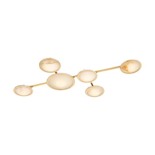 Goshenite Wall Sconce by Corbett Lighting - Vintage Brass Finish