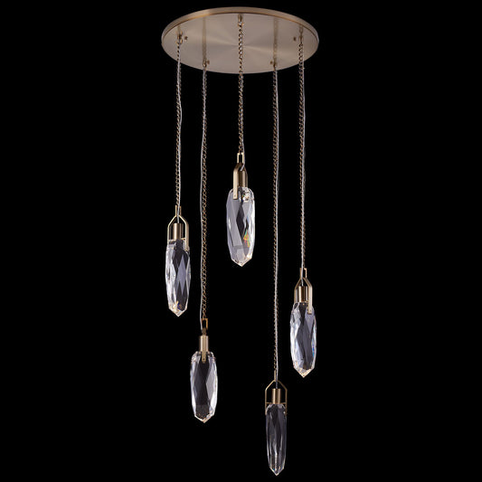 Diamante Multi Drop Pendant
