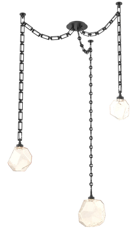 Gem 3-Light Swag Chandelier