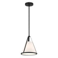 Load image into Gallery viewer, Crystorama - FUL-900-BK - One Light Pendant - Fulton - Black
