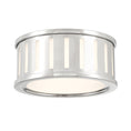 Load image into Gallery viewer, Crystorama - KEN-2200-PN - Two Light Flush Mount - Kendal - Polished Nickel
