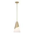 Load image into Gallery viewer, Crystorama - TOR-901-VG - One Light Pendant - Tori - Vibrant Gold
