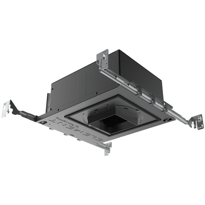 Element 3" Round Wood Ceiling Adjustable Downlight Housing