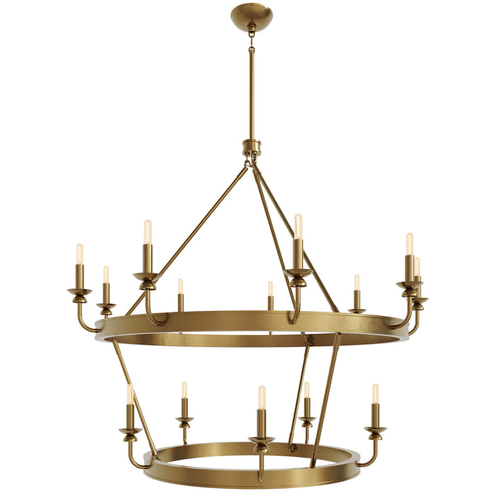 William 2-Tier Chandelier