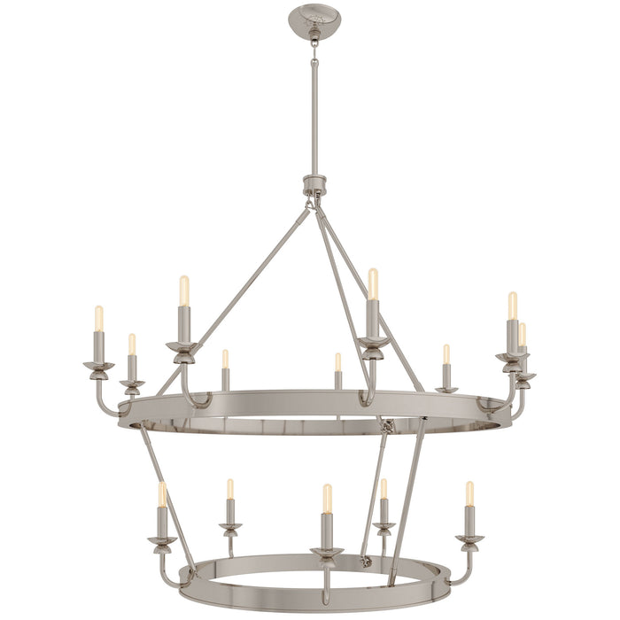William 2-Tier Chandelier