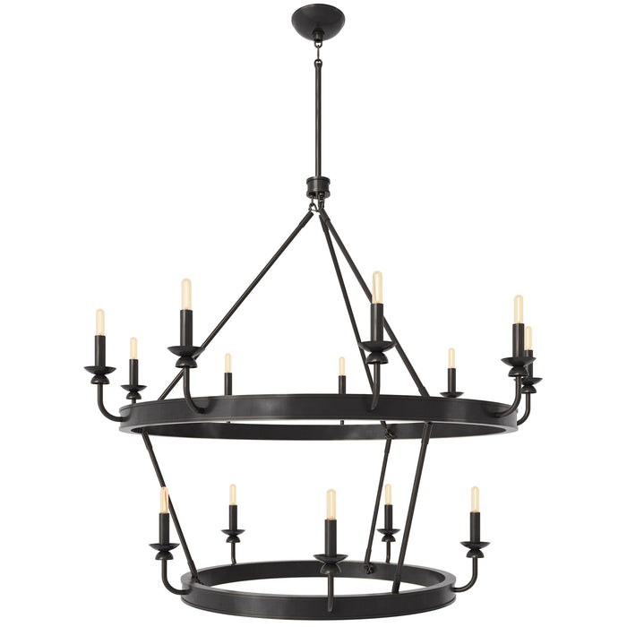 William 2-Tier Chandelier