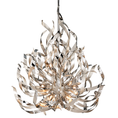 Load image into Gallery viewer, Graffiti Chandelier by Corbett Lighting - Silver Leaf Finish

