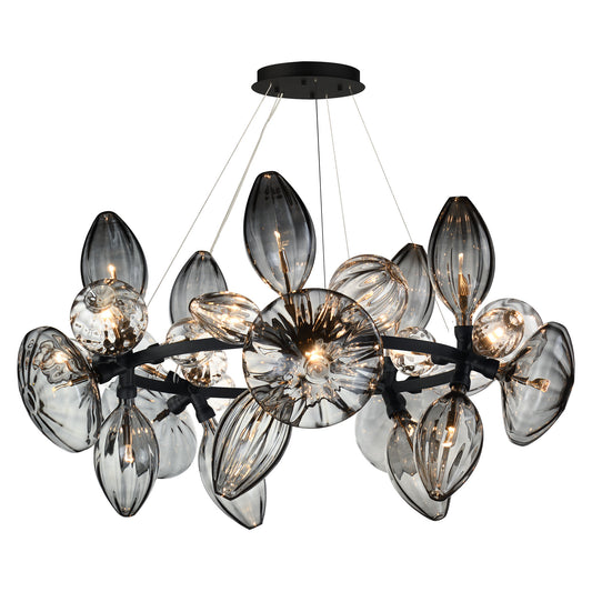 Ray Dance Ring Cluster Pendant