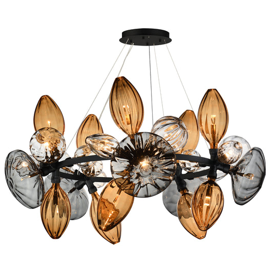 Ray Dance Ring Cluster Pendant