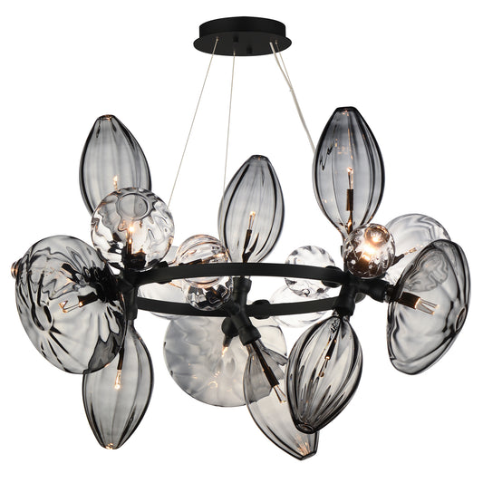 Ray Dance Ring Cluster Pendant