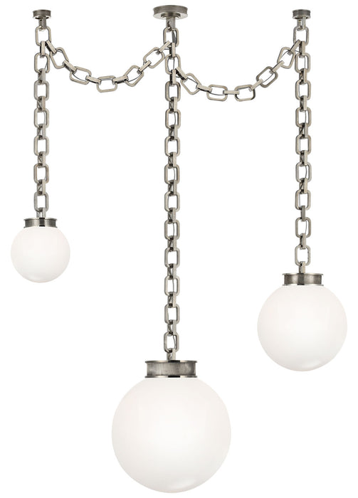 Bellamy 3 Light Multi Globe Chandelier