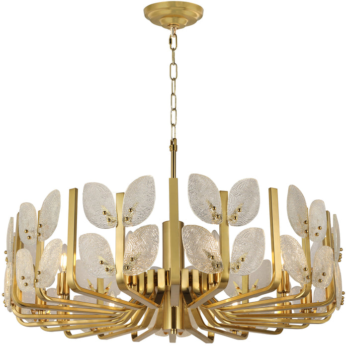 Brass Tax Chandelier