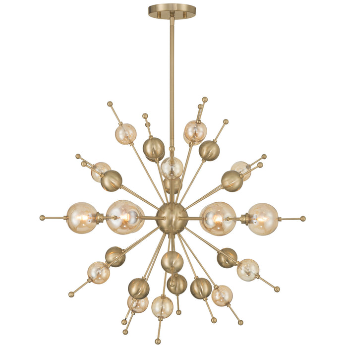 Crescent Starburst Chandelier