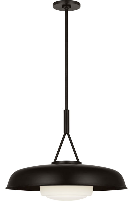 Liora Steel Dome Pendant