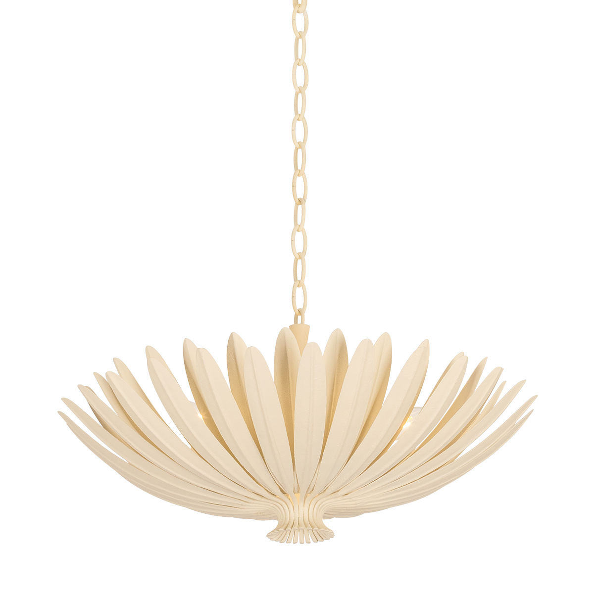 Whitfield Chandelier by Hudson Valley Lighting - Cream Plaster Finish
