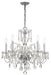 Crystorama - 1005-CH-CL-SAQ - Five Light Chandelier - Traditional Crystal - Polished Chrome