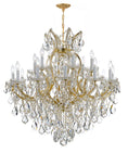 Load image into Gallery viewer, Crystorama - 4418-GD-CL-S - 19 Light Chandelier - Maria Theresa - Gold
