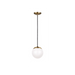 Visual Comfort Studio Leo Hanging Globe Pendant