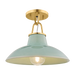 Pottersville Flush Mount by Hudson Valley Lighting - Aged Brass Finish