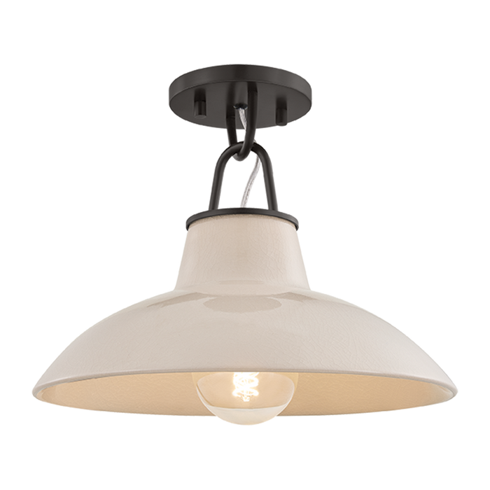 Pottersville Flush Mount by Hudson Valley Lighting - Distressed Bronze Finish